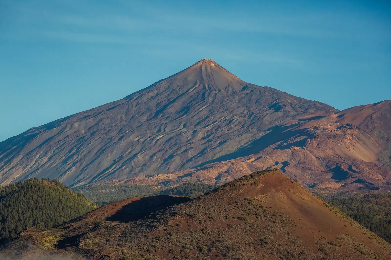 Mount Teide in late afternoon light
